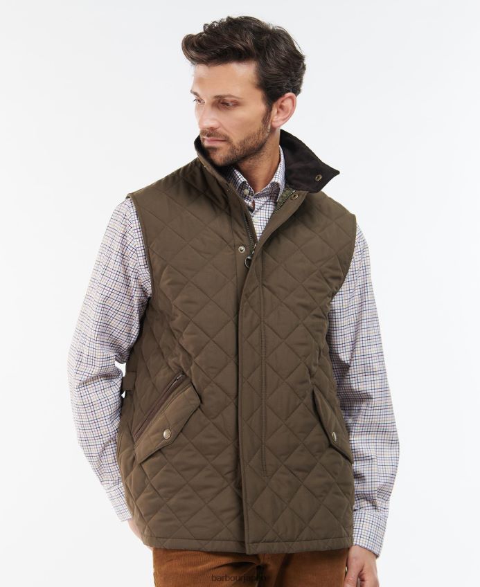 衣類 Barbour ハシビロコウジレ DKオリーブ 男性 RV6THF228