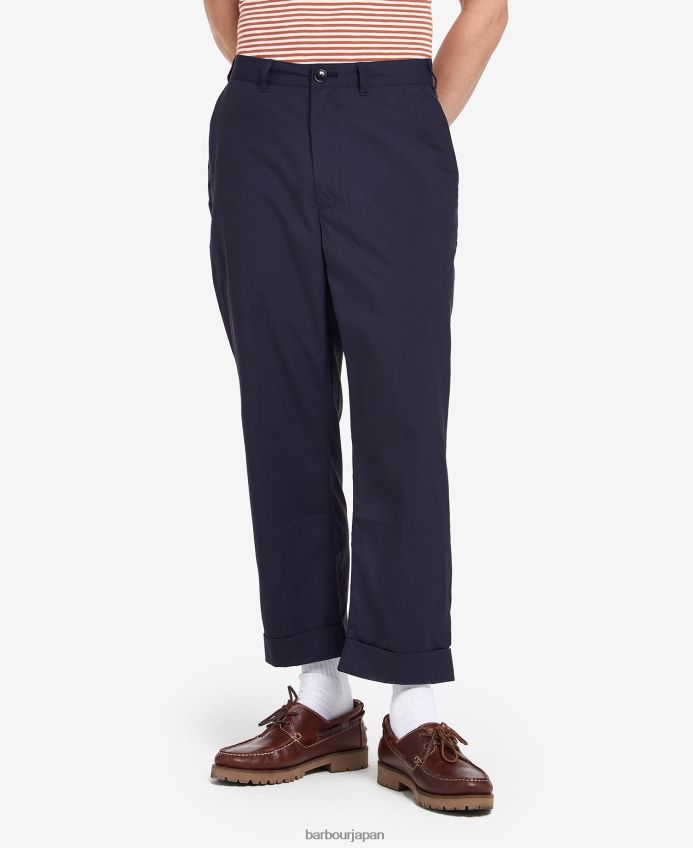 衣類 Barbour ネルソンパンツ 夜空 男性 RV6THF1234