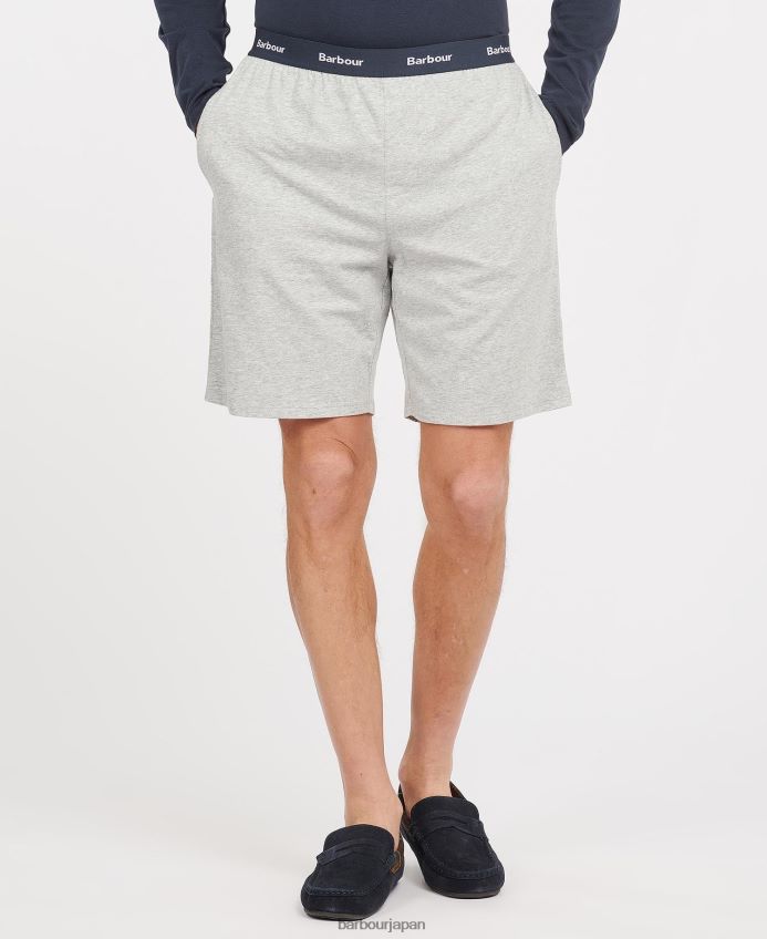 衣類 Barbour アボット・ショート 海軍 男性 RV6THF1237