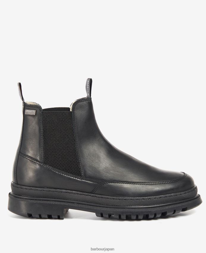 履物 Barbour ローモンドブーツ 黒 男性 RV6THF1268