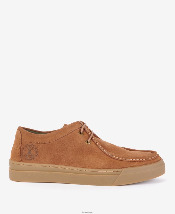 履物 Barbour ペリーの靴 コーラスエード 男性 RV6THF1331