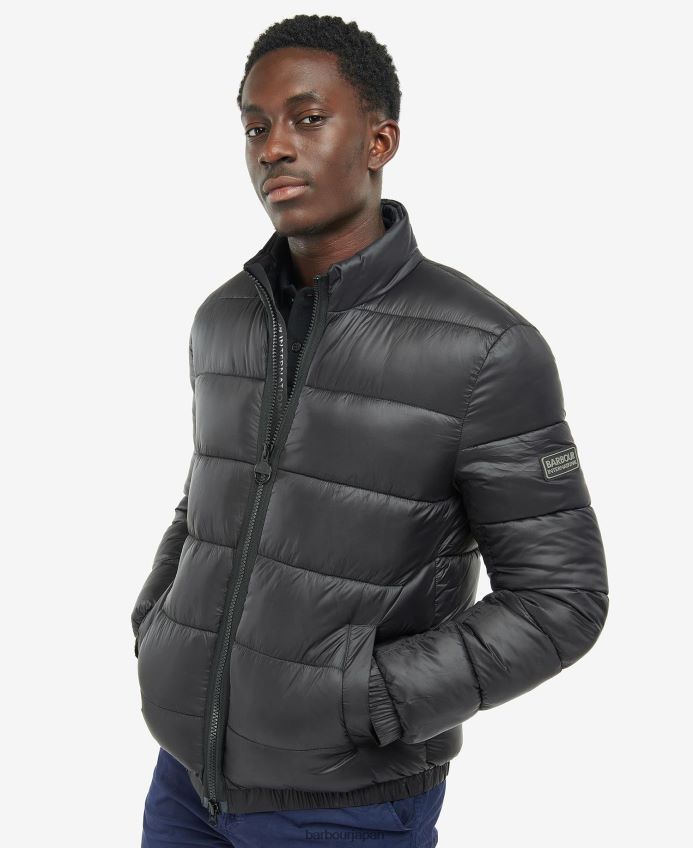 衣類 Barbour エルウィン キルティングジャケット クラシックブラック 男性 RV6THF134