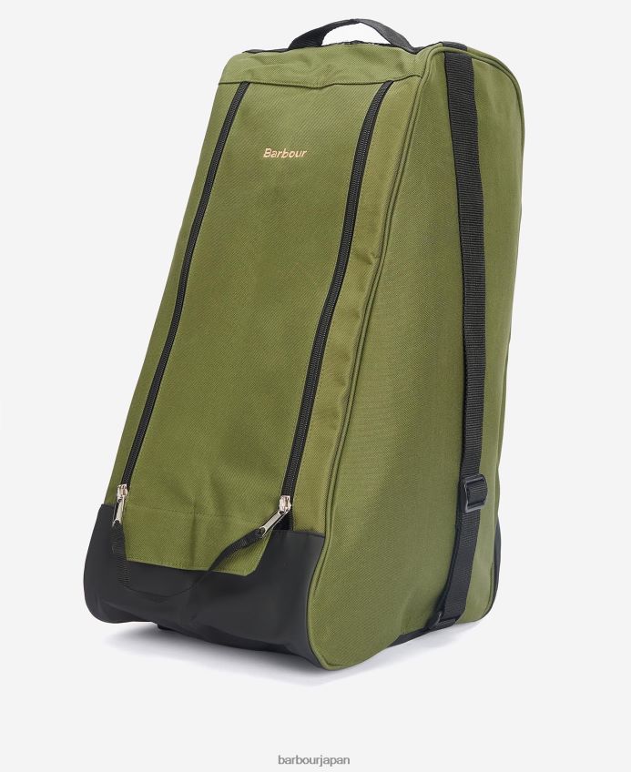 アクセサリー Barbour ウェリントンバッグ 緑 男性 RV6THF1363