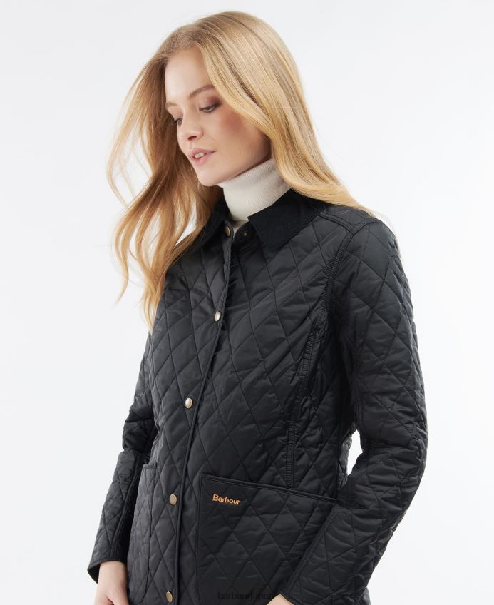 衣類 Barbour アナンデール キルティングジャケット 黒 女性 RV6THF1416