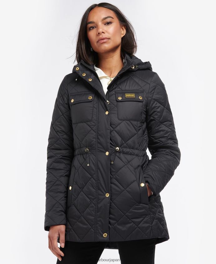 衣類 Barbour アヴァロンキルティングジャケット ハーレーグリーン 女性 RV6THF1429