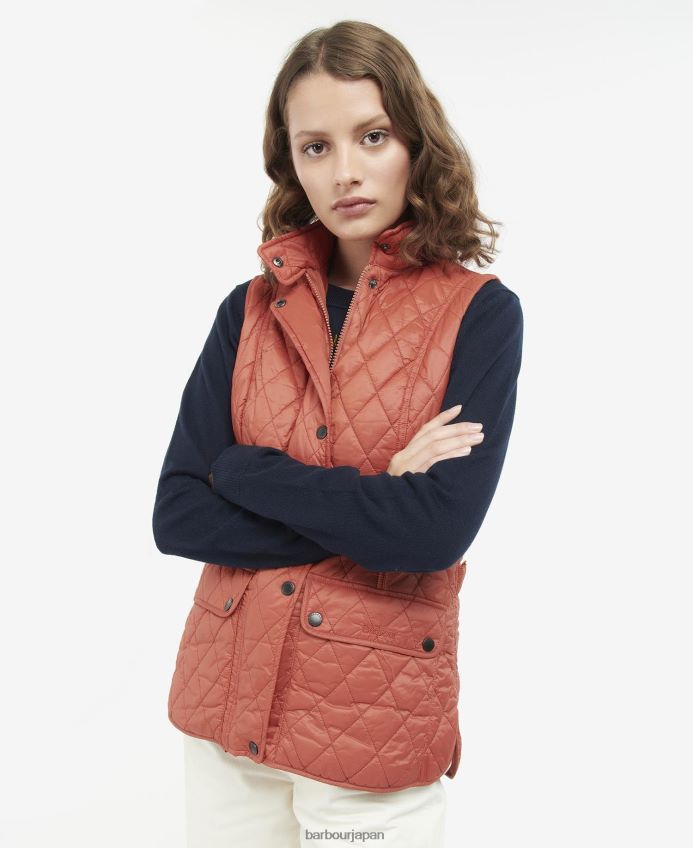 衣類 Barbour オッターバーン ジレ ローズダスト 女性 RV6THF1544