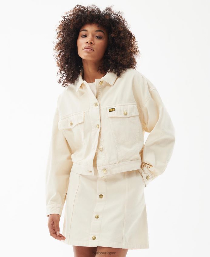 衣類 Barbour ロリマーデニムジャケット 小石 女性 RV6THF1613