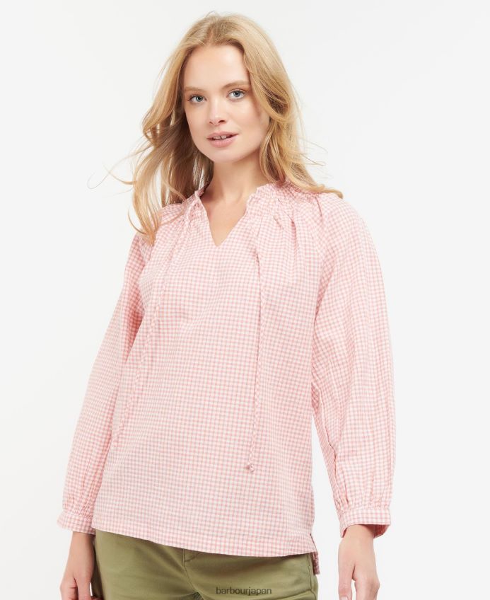 衣類 Barbour レイラニブラウス マルチライト 女性 RV6THF1641
