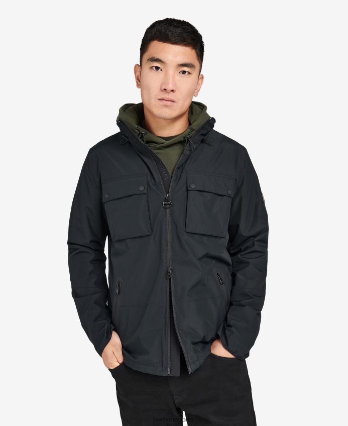 衣類 Barbour オーベル防水ジャケット セージ 男性 RV6THF174