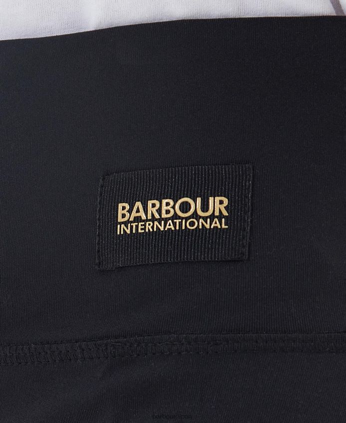 衣類 Barbour ハルトンショーツ クラシックブラック 女性 RV6THF1790