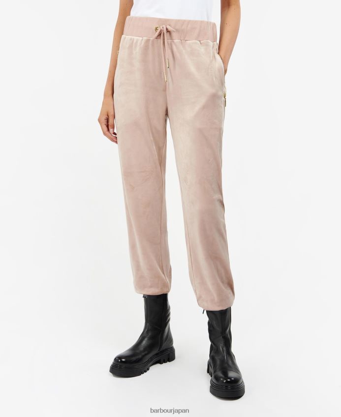 衣類 Barbour ハイロードジョガー ピンクの粘土 女性 RV6THF1810