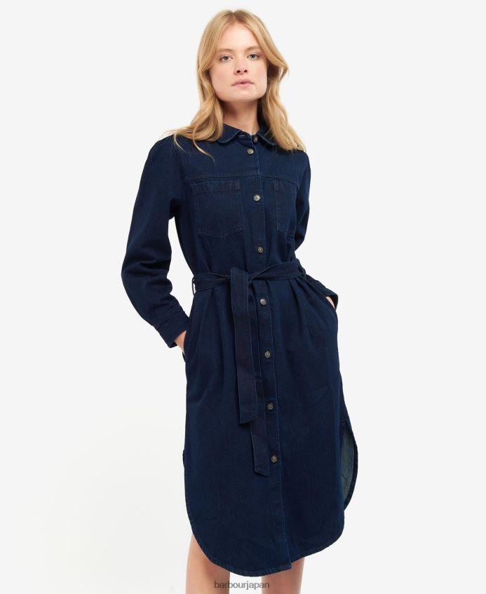 衣類 Barbour アドリアドレス インジゴ 女性 RV6THF1903