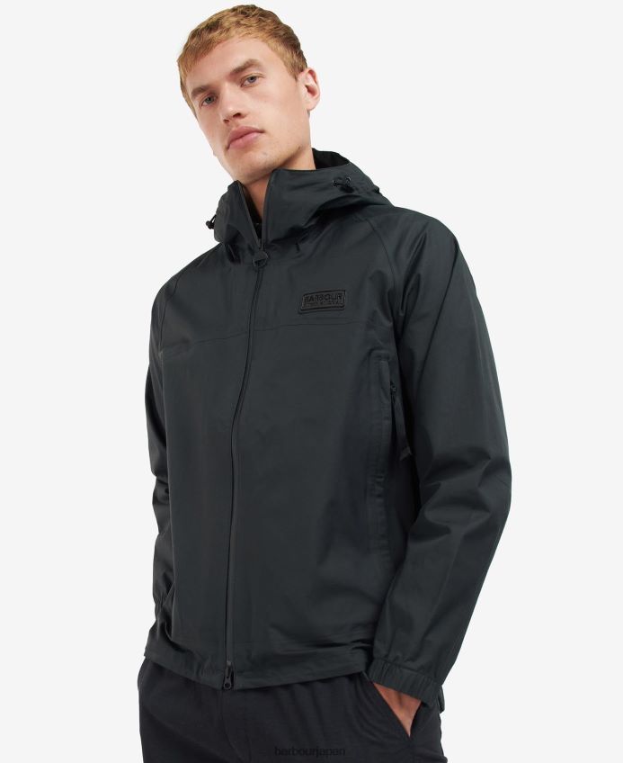 衣類 Barbour バークレーの防水ジャケット ダークキノコ 男性 RV6THF192