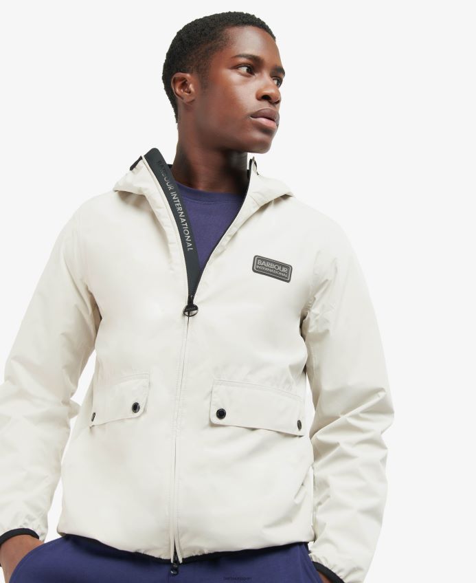 衣類 Barbour ケネティックムッツォ防水ジャケット ガーゴイル 男性 RV6THF196