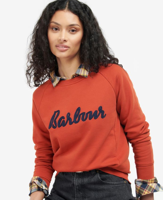 衣類 Barbour オッターバーン スウェットシャツ マラムグラス 女性 RV6THF2002