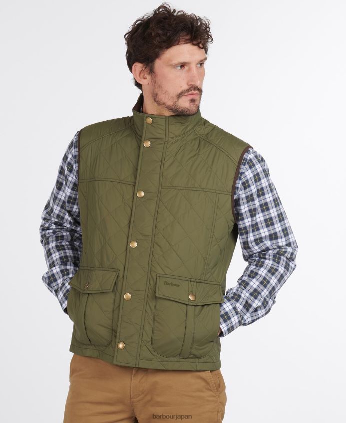 衣類 Barbour エクスプローラージレ ミッドオリーブ 男性 RV6THF223