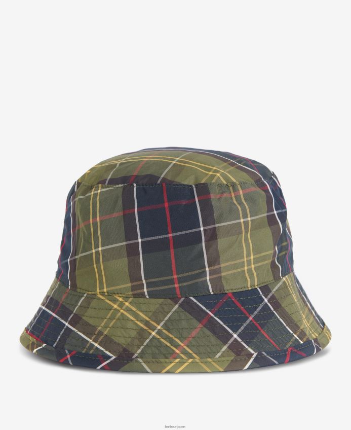 アクセサリー Barbour パッカブルバケットハット クラシック 男性 RV6THF2256