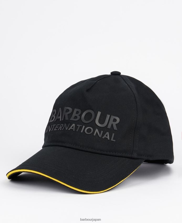 アクセサリー Barbour アンペアスポーツキャップ 黒 男性 RV6THF2285