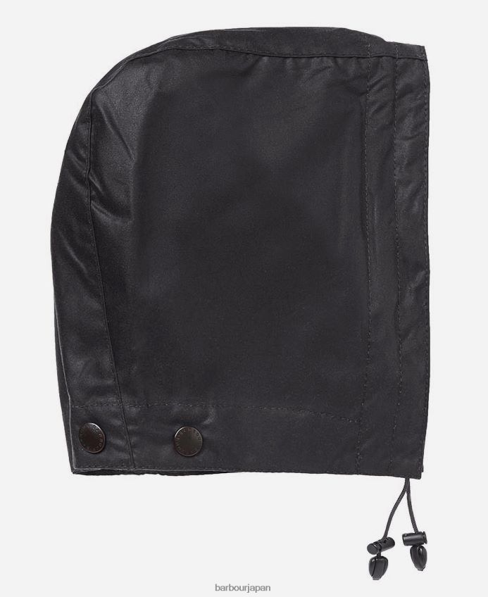 アクセサリー Barbour ワックスコットンフード 吠える 男性 RV6THF2325