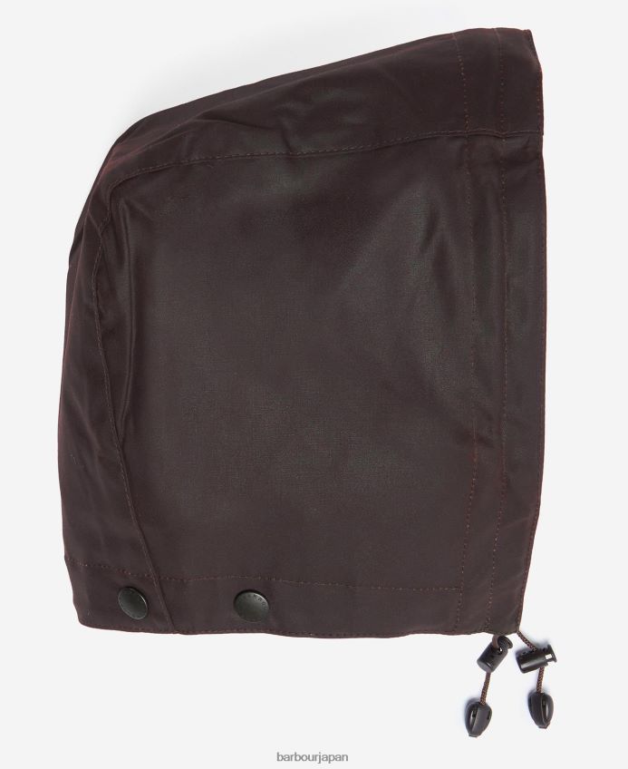 アクセサリー Barbour ストックマンフード 茶色 男性 RV6THF2335