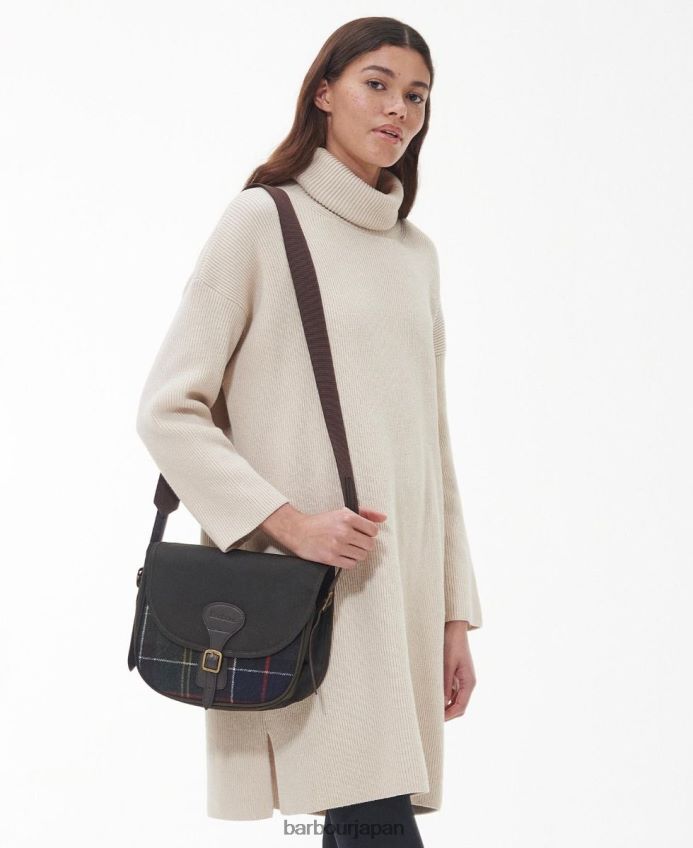 アクセサリー Barbour タータンチェッククロスボディバッグ クラシックなタータンチェック 女性 RV6THF2408