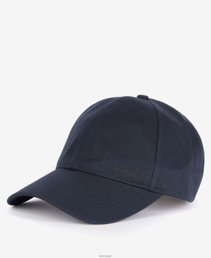 アクセサリー Barbour オリビアスポーツキャップ クラシックブラック 女性 RV6THF2434