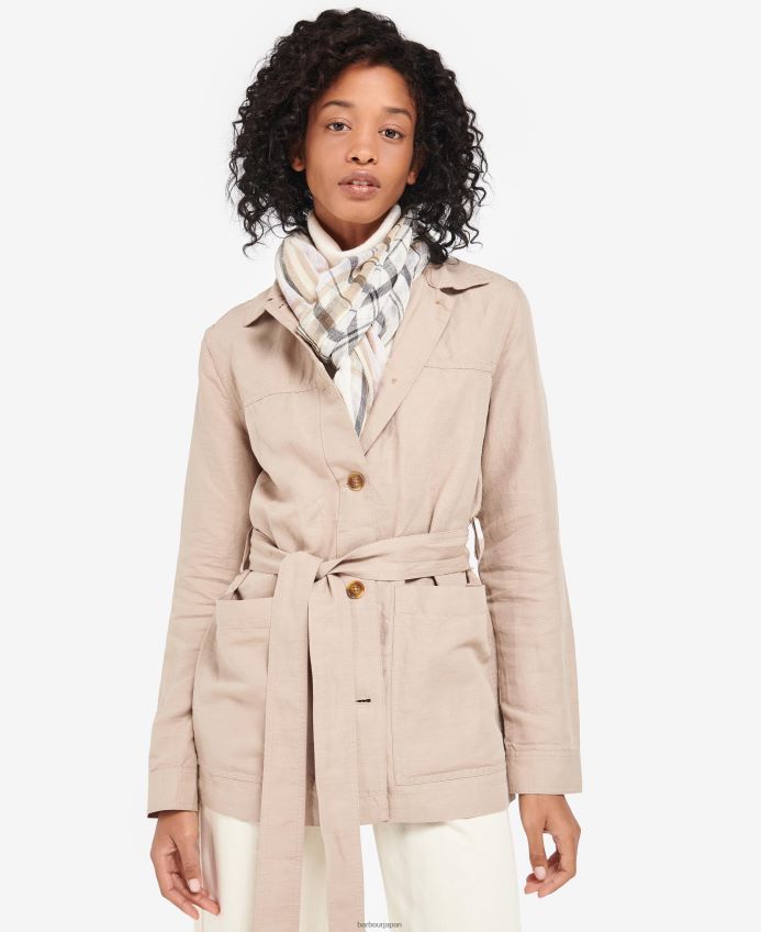 アクセサリー Barbour エリンのタータンチェックスカーフ 白いささやき声 女性 RV6THF2444