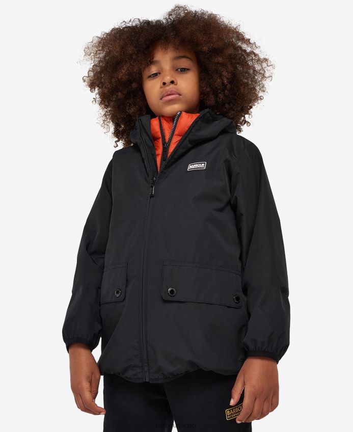 衣類 Barbour ケネティック シャワープルーフジャケット 森 男の子たち RV6THF2485