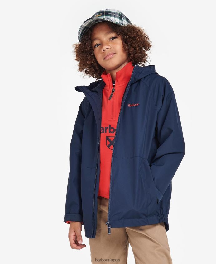 衣類 Barbour クロマーのシャワープルーフジャケット 黄土 男の子たち RV6THF2492
