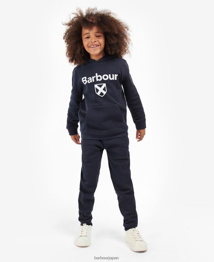 衣類 Barbour オスカートラックスーツ 海軍 男の子たち RV6THF2509