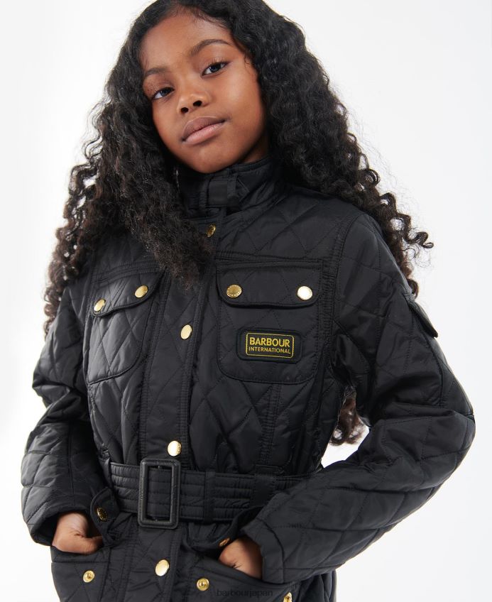 衣類 Barbour フライウェイトキルティングジャケット アッシュピンク 女の子 RV6THF2547