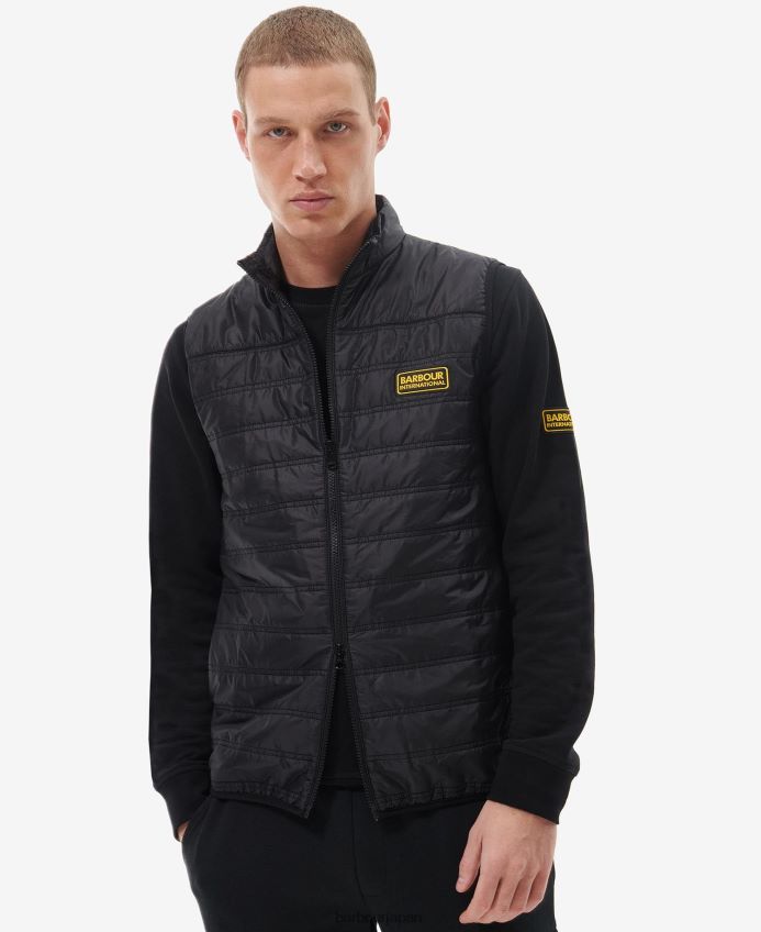 衣類 Barbour イオンジレ クラシックブラック 男性 RV6THF260