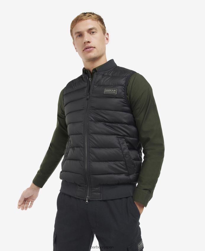 衣類 Barbour エルジンキルティングジレ オリーブ 男性 RV6THF266