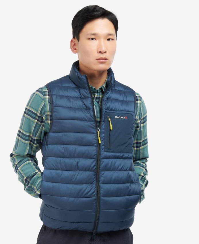 衣類 Barbour バーオールジレ クラシックネイビー 男性 RV6THF268