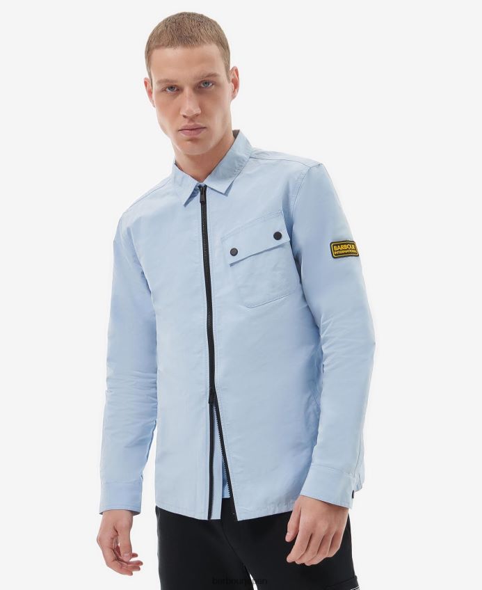 衣類 Barbour スカイラインオーバーシャ​​ツ 黄色いもや 男性 RV6THF463