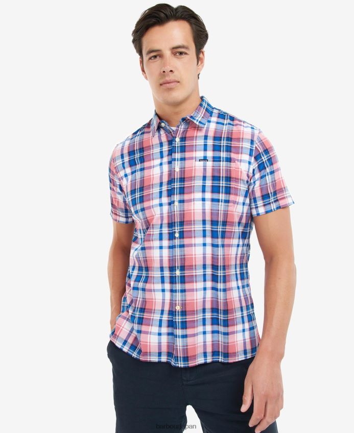 衣類 Barbour ブルーノ レギュラーシャツ 空 男性 RV6THF493