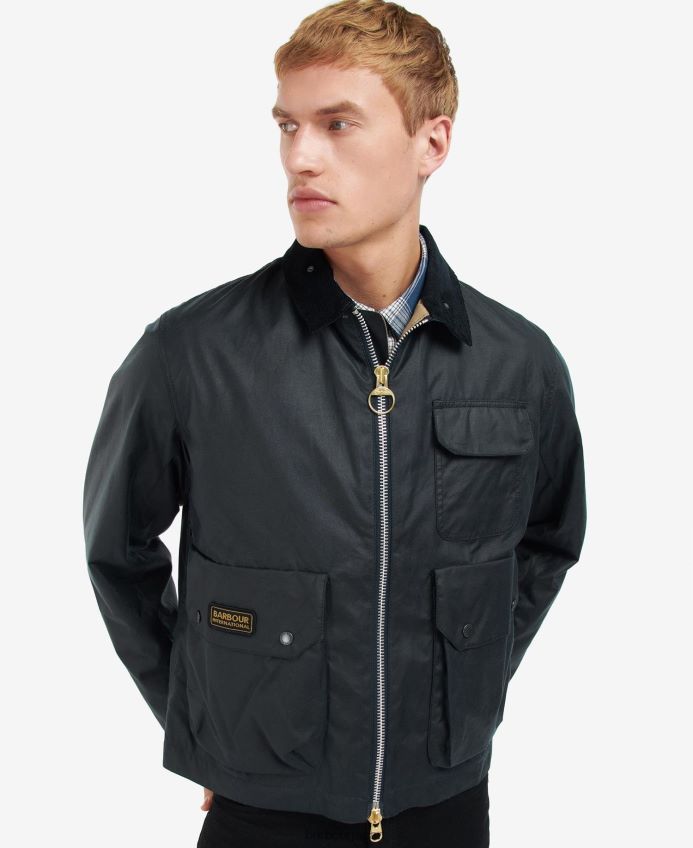 衣類 Barbour ハーロウワックスジャケット 砂 男性 RV6THF67