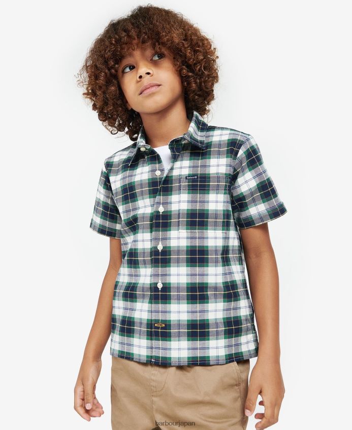 衣類 Barbour オックスブリッジタータンチェックシャツ 夏のアイビータータンチェック 男の子たち RV6THF2515