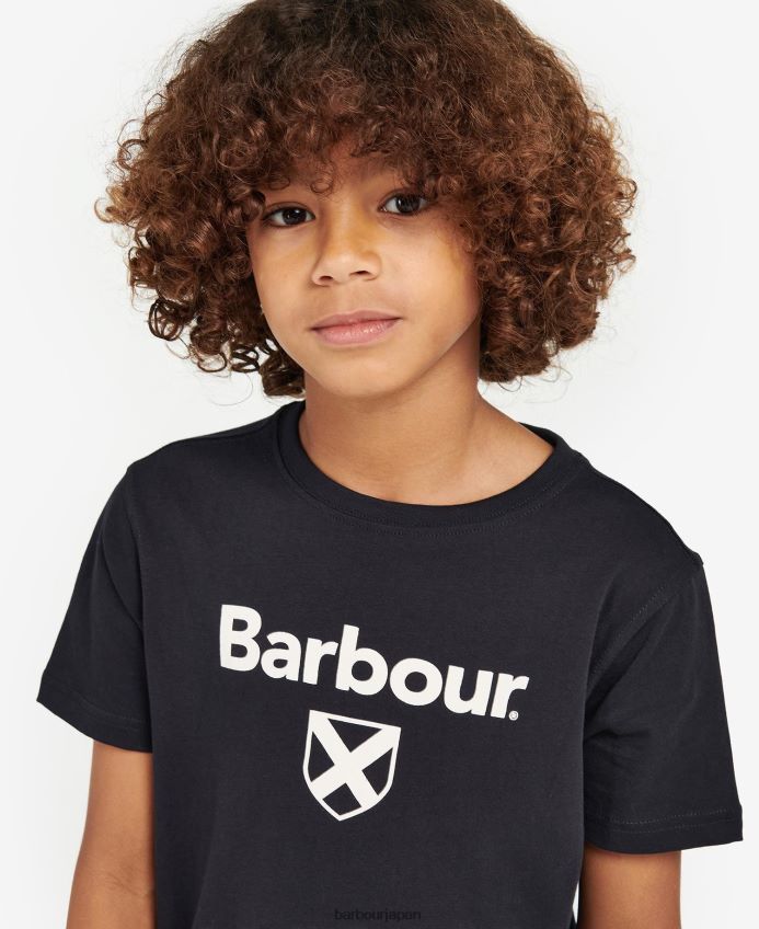 衣類 Barbour エッセンシャルシールドTシャツ クラシックネイビー 男の子たち RV6THF2508