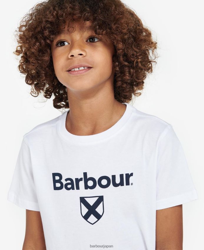 衣類 Barbour エッセンシャルシールドTシャツ クラシックネイビー 男の子たち RV6THF2521