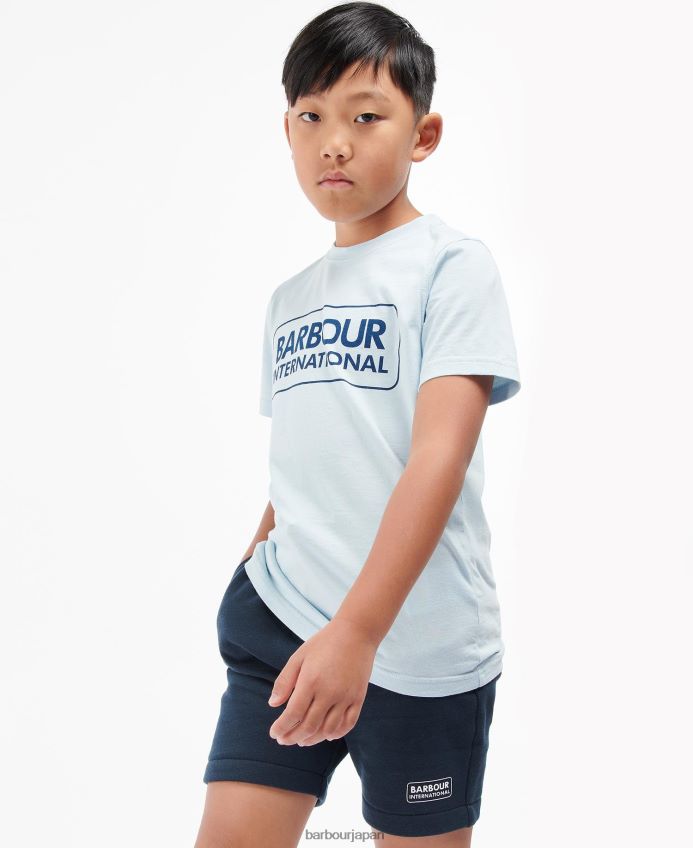 衣類 Barbour エッセンシャルロゴTシャツ グレーメランジ 男の子たち RV6THF2537