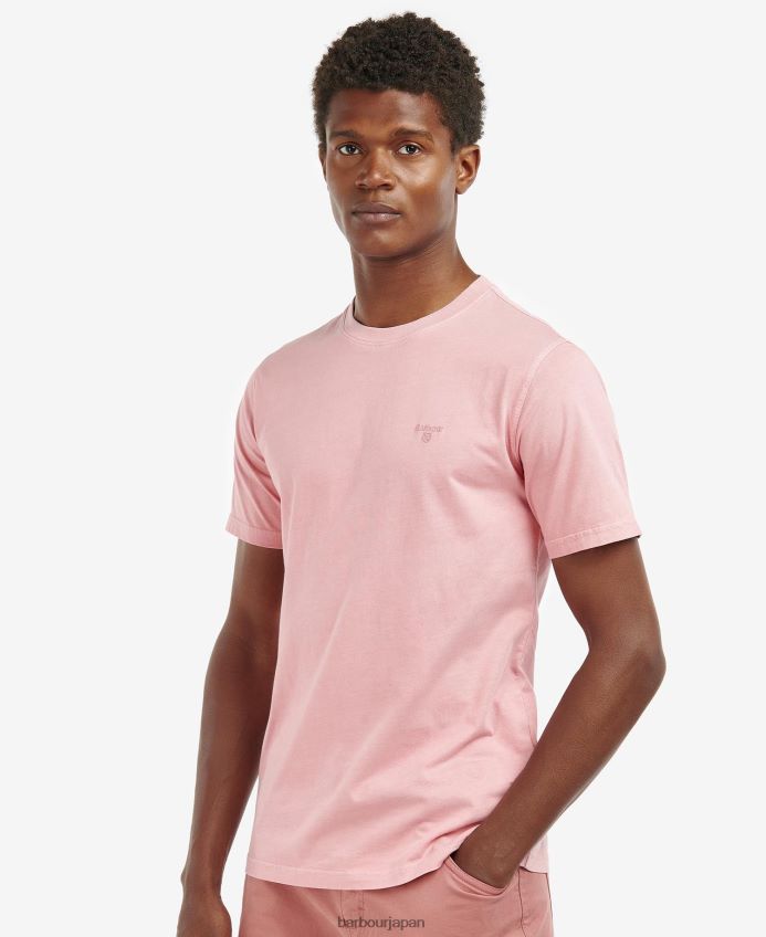 衣類 Barbour ガーメントダイTシャツ アザミ 男性 RV6THF770