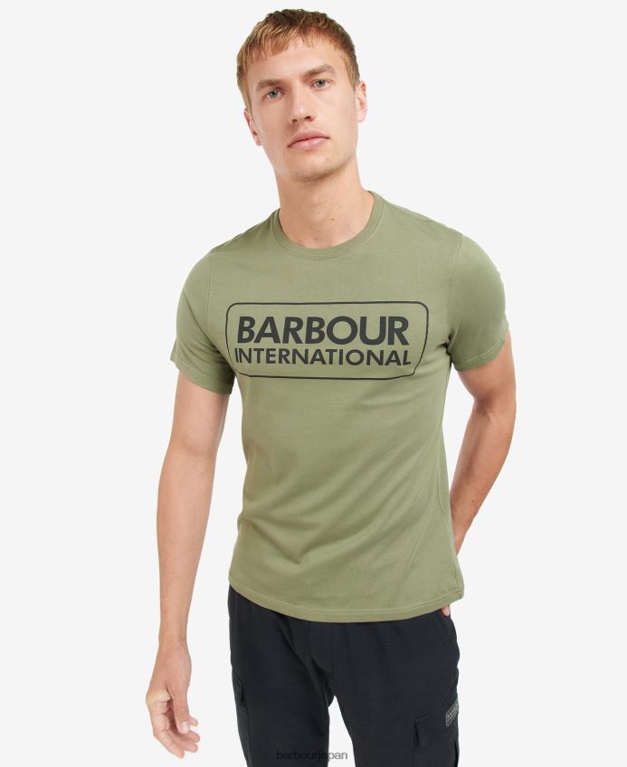 衣類 Barbour エッセンシャル ラージ ロゴ T シャツ クラシックブラック 男性 RV6THF802