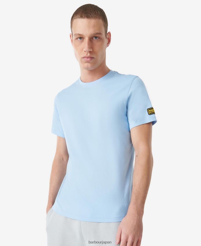 衣類 Barbour デザイナーTシャツ 色あせた青 男性 RV6THF827