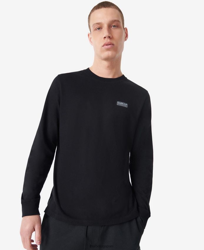 衣類 Barbour 嵐のTシャツ クラシックブラック 男性 RV6THF851