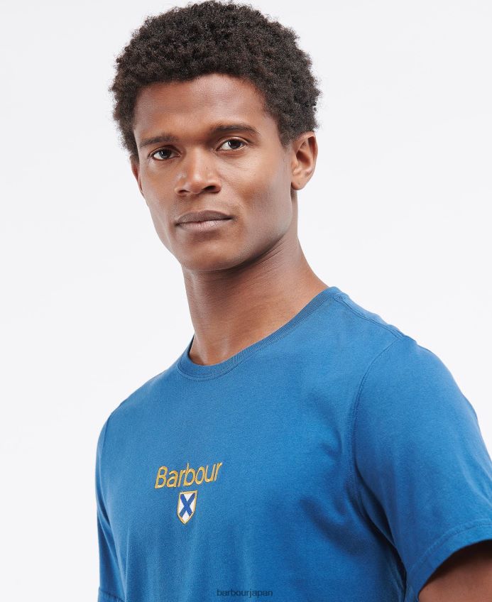 衣類 Barbour Tシャツのエンブレム シカモア 男性 RV6THF866