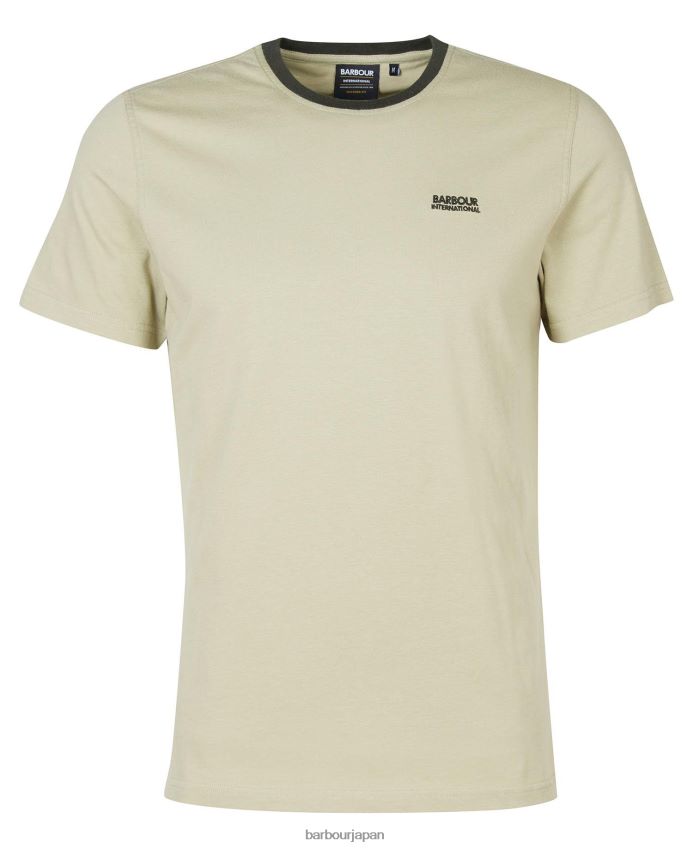 衣類 Barbour ロックTシャツ 騎兵隊の砂 男性 RV6THF871