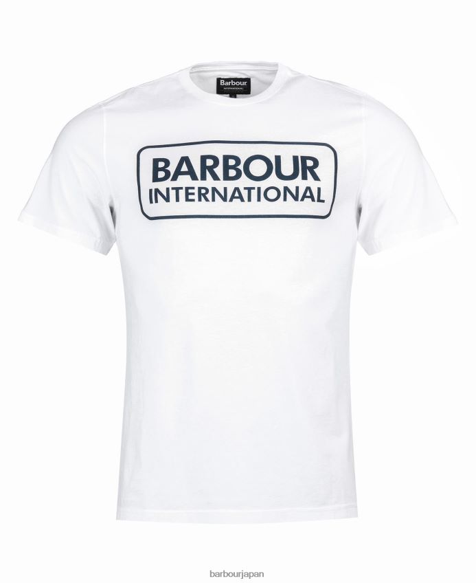 衣類 Barbour エッセンシャル ラージ ロゴ T シャツ クラシックブラック 男性 RV6THF872