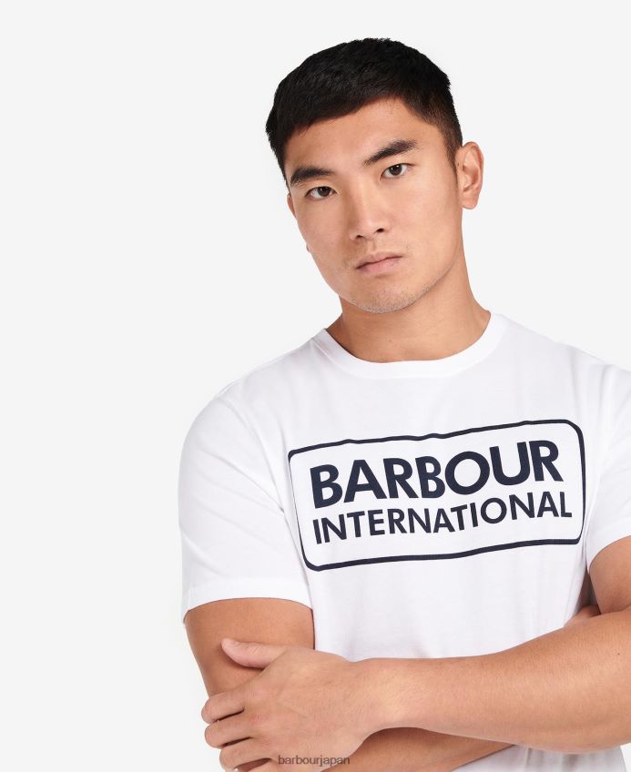衣類 Barbour エッセンシャル ラージ ロゴ T シャツ クラシックブラック 男性 RV6THF872