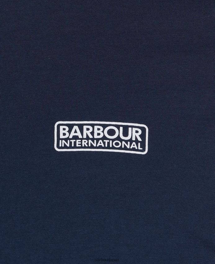 衣類 Barbour エッセンシャルスモールロゴTシャツ 海軍 男性 RV6THF874
